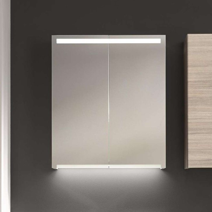 Geberit Option - Zrkadlová skrinka s osvetlením, 60x70x15 cm 500.582.00.1