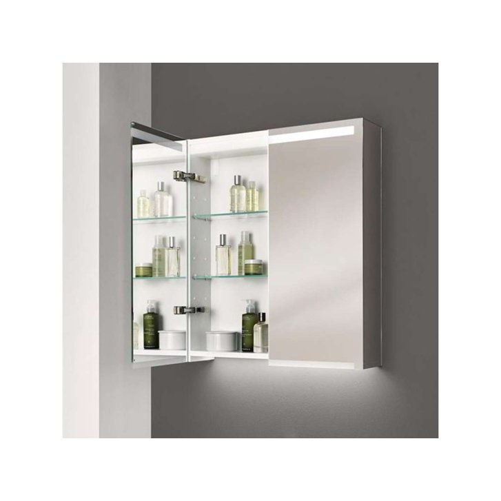 Geberit Option - Zrkadlová skrinka s osvetlením, 60x70x15 cm 500.582.00.1
