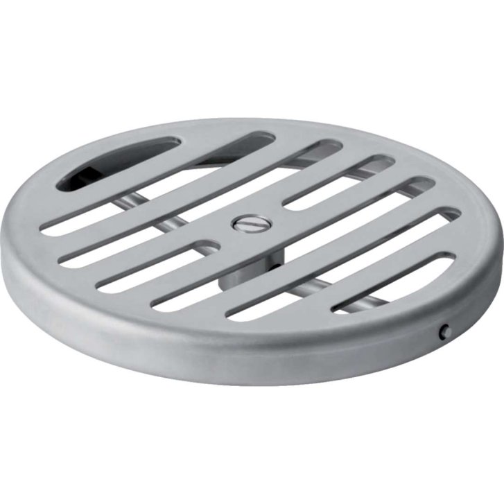 Geberit - Štrbinový rošt pre podlahové vpusty, priemer 14 cm, priskrutkovateľný, nerezová 388.134.00.1
