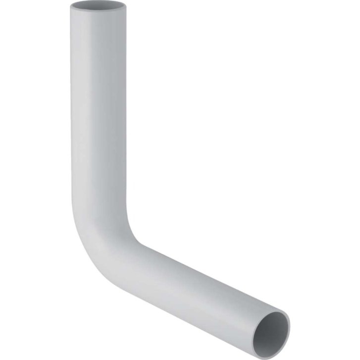 Geberit - Splachovacie koleno, 230x230 mm, nízkopoložené, d50 mm, alpská biela 118.003.11.1