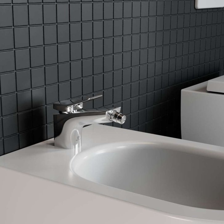 Ideal Standard Conca Tap - Bidetová batéria s výpustom, chróm BC760AA