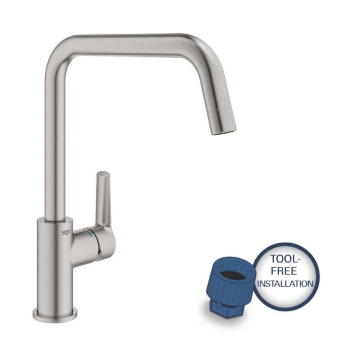 Grohe QuickFix Start - Drezová batéria, supersteel 30470DC0