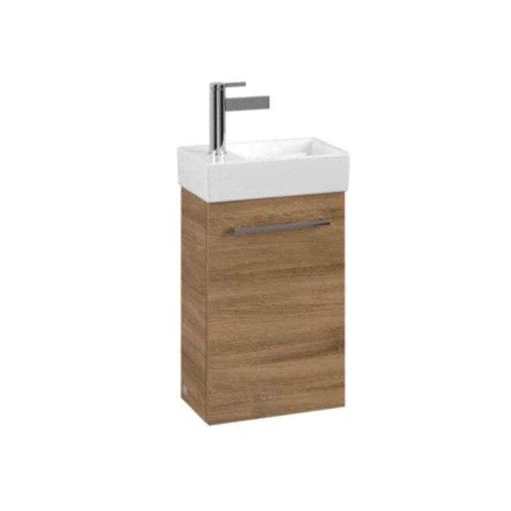 Villeroy & Boch Avento - Umývadlová skrinka, 34x51x20 cm, 1 dvierka, Oak Kansas A87600RH