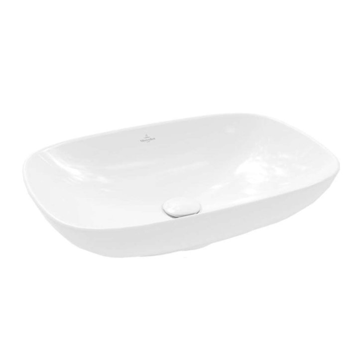 Villeroy & Boch Loop&Friends - Umývadlo na dosku, 62x42 cm, s prepadom, alpská biela 4A500001
