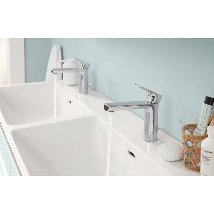 Villeroy & Boch Subway 3.0 - Dvojumývadlo nábytkové, 130x47 cm, s prepadom, otvory na batérie, CeramicPlus, alpská biela 4A71D5R1