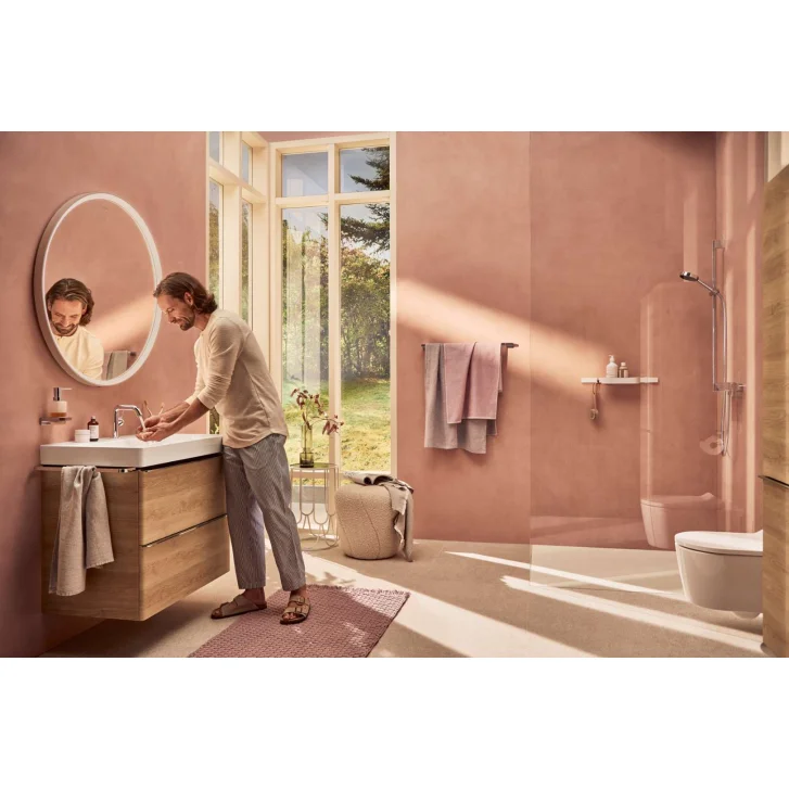 Hansgrohe AddStoris - Dávkovač mydla s držiakom, matné sklo/chróm 41745000