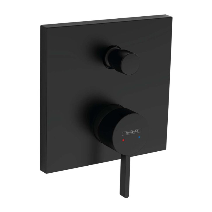Hansgrohe Finoris - Vaňová batéria pod omietku, matná čierna 76415670
