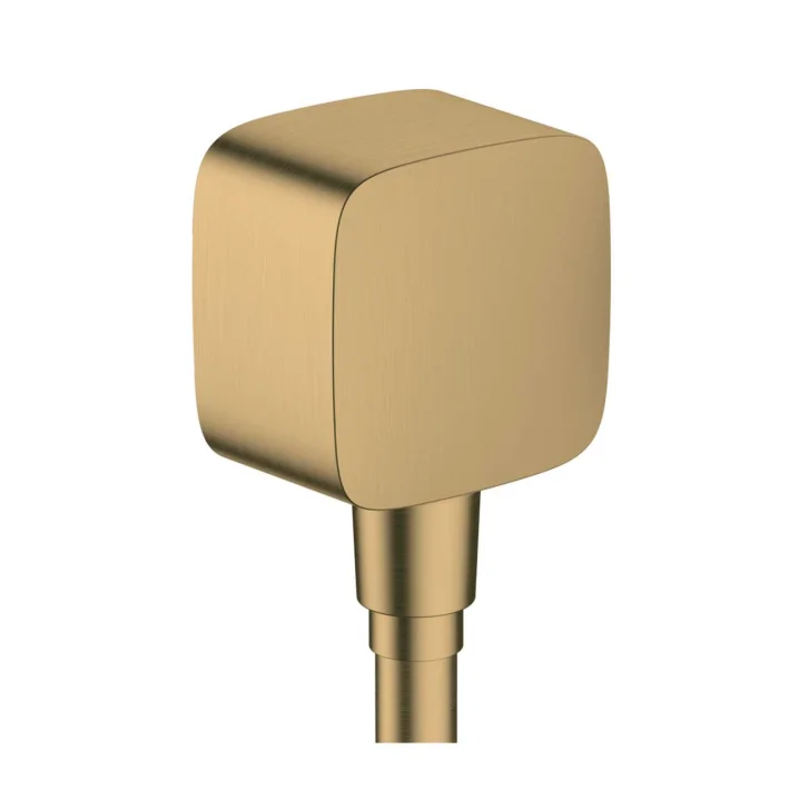 Hansgrohe Fixfit - Sprchové kolienko so spätným ventilom, kefovaný bronz 26457140