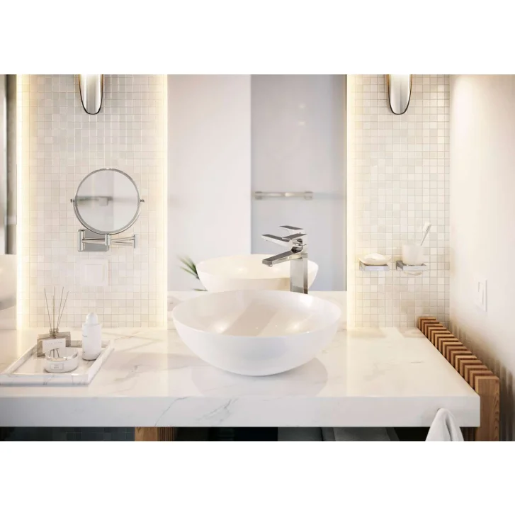 Hansgrohe AddStoris - Kozmetické nástenné zrkadlo, chróm 41791000