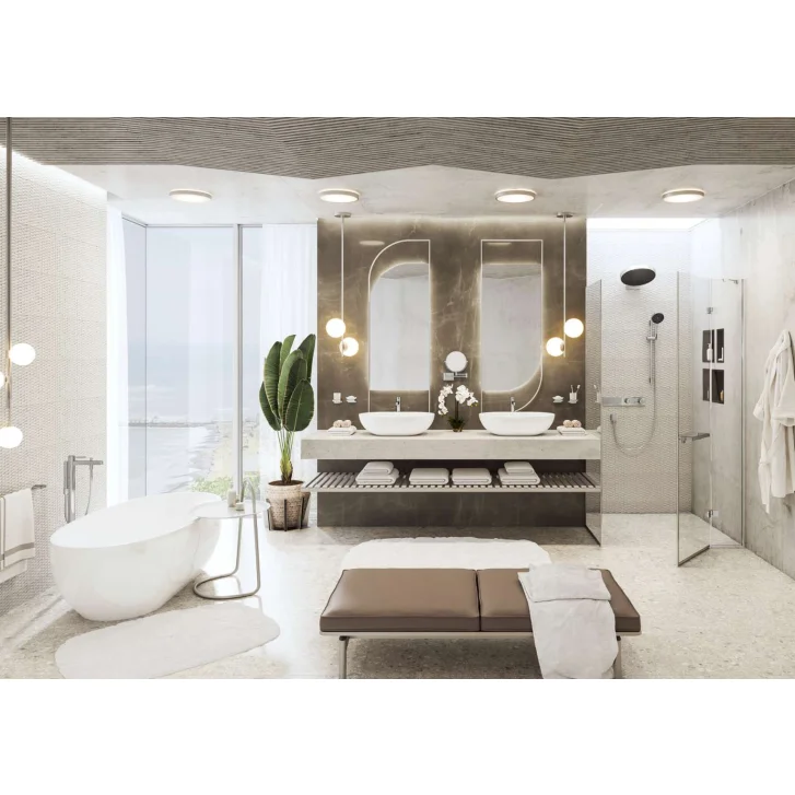 Hansgrohe AddStoris - Kozmetické nástenné zrkadlo, chróm 41791000