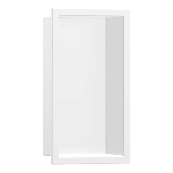 Hansgrohe XtraStoris Original - Výklenok do steny s rámom, 30x15x10 cm, matná biela 56057700