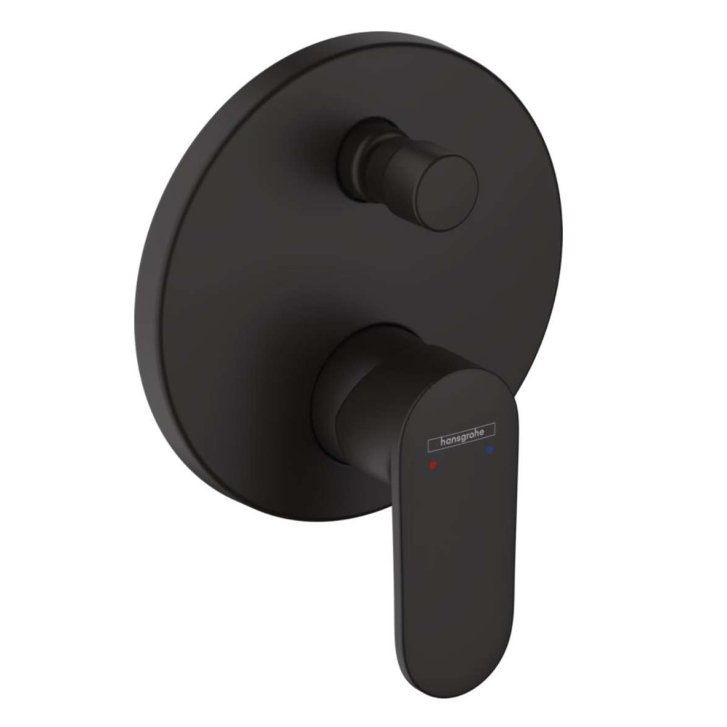 Hansgrohe Vernis Blend - Vaňová batéria pod omietku, matná čierna 71467670