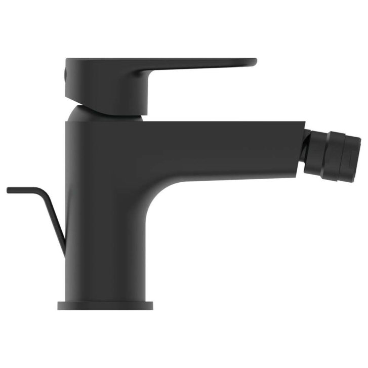 Ideal Standard Cerafine O - Bidetová batéria s výpustom, čierna BC705XG