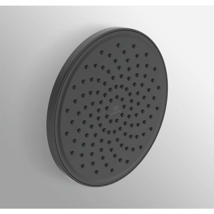 Ideal Standard Idealrain - Hlavová sprcha, priemer 20 cm, čierna BD140XG