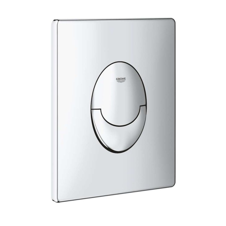 Grohe Solido - Set predstenovej inštalácie, klozetu Serel a dosky SoftClose, tlačidla Štart, chróm/biela 39583000