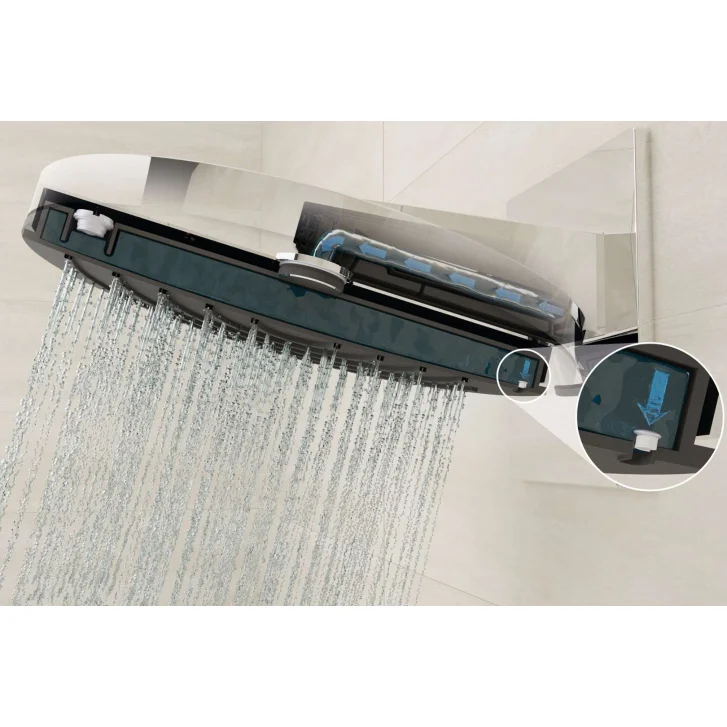 Hansgrohe Pulsify S - Hlavová sprcha 260 s pripojením, 2 prúdy, EcoSmart, chróm 24151000
