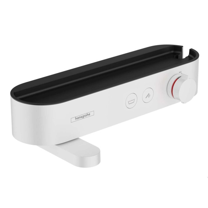 Hansgrohe ShowerTablet Select - Vaňová termostatická batéria, matná biela 24340700
