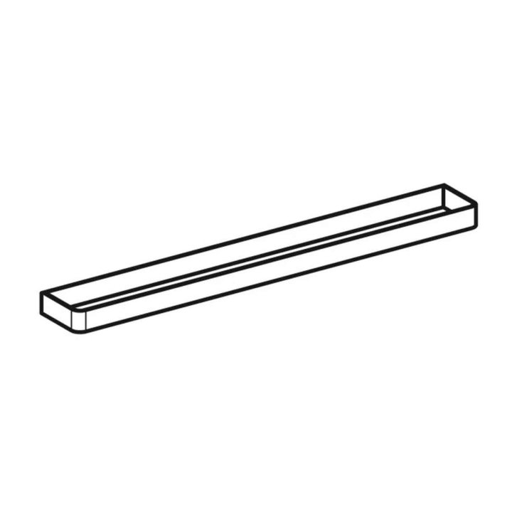 Geberit iCon - Držiak uteráku na nábytok, dĺžka 424 mm, matná biela 502.328.01.3