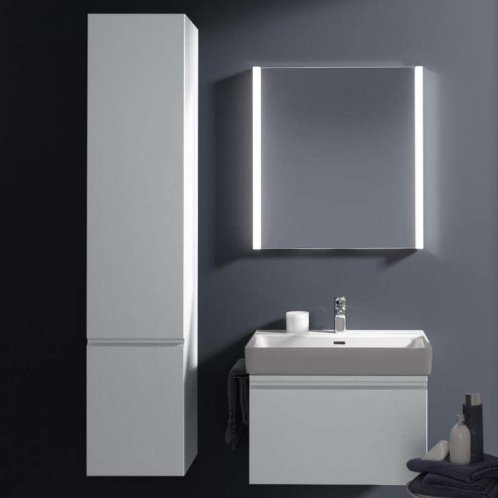 Laufen Pro S - Vysoká skrinka 165x35x34 cm, pánty vľavo, matná biela H4831210954631