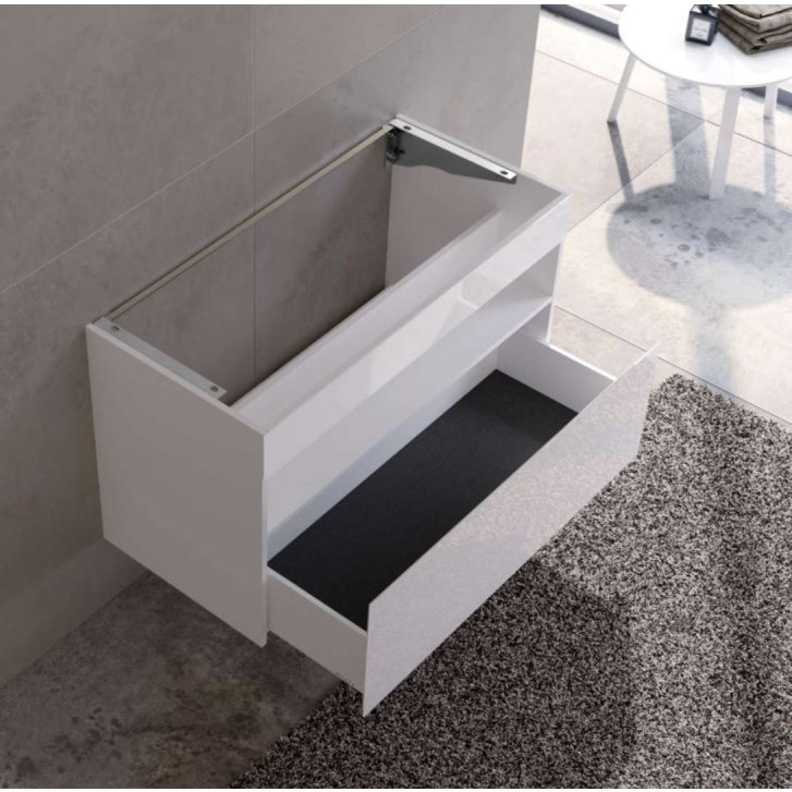 Keuco Stageline - Umývadlová skrinka, 100x63x49 cm, biela 32872300000