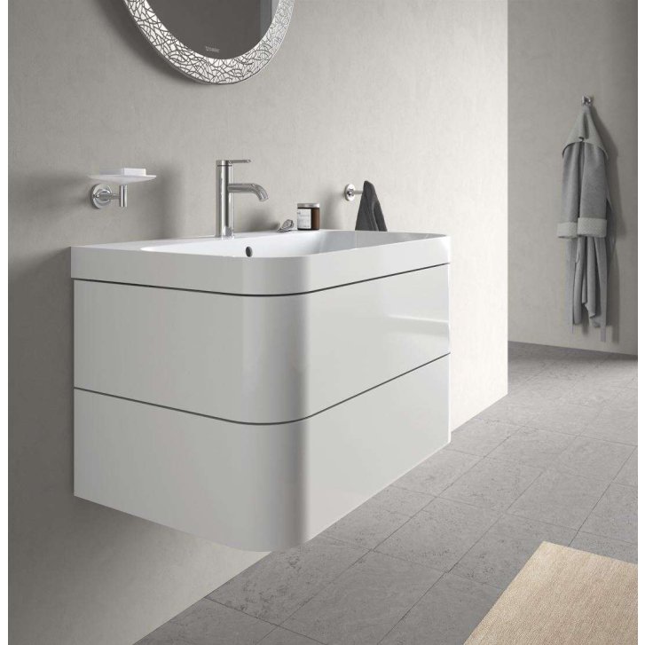 Duravit Happy D.2 Plus - Skrinka s umývadlom, 48x78x49 cm, 2 zásuvky, biela vysoký lesk HP4637O2222