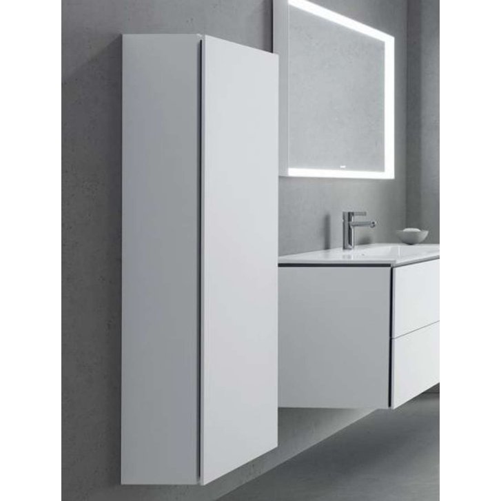 Duravit L-Cube - Vysoká skrinka, 176x40x36 cm, pánty vľavo, biela mat LC1180L1818