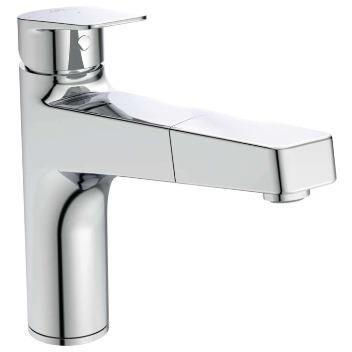 Ideal Standard CeraPlan - Drezová batéria s výsuvnou koncovkou, BlueStart, chróm BD332AA