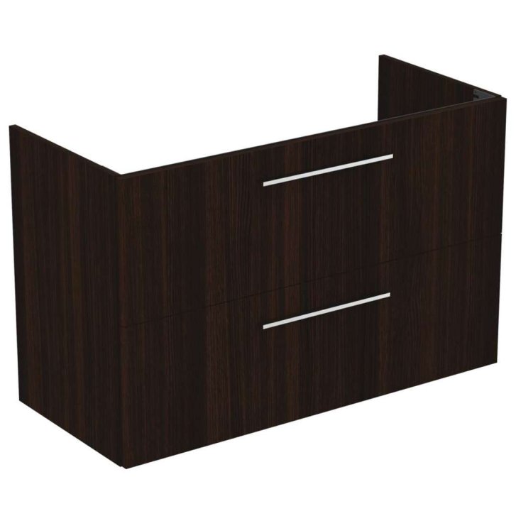 Ideal Standard i.Life A - Skrinka pod umývadlo, 100x44x63 cm, 2 zásuvky, kávový dub T5257NW