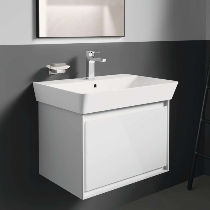 Ideal Standard IOM Square - Mydlovnička s držiakom, matné sklo/chróm E2201AA