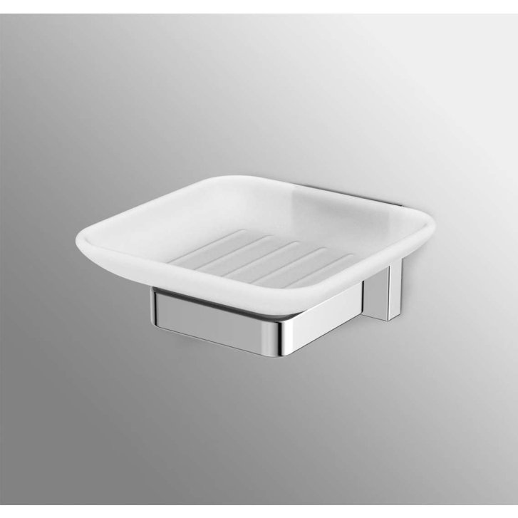 Ideal Standard IOM Square - Mydlovnička s držiakom, matné sklo/chróm E2201AA