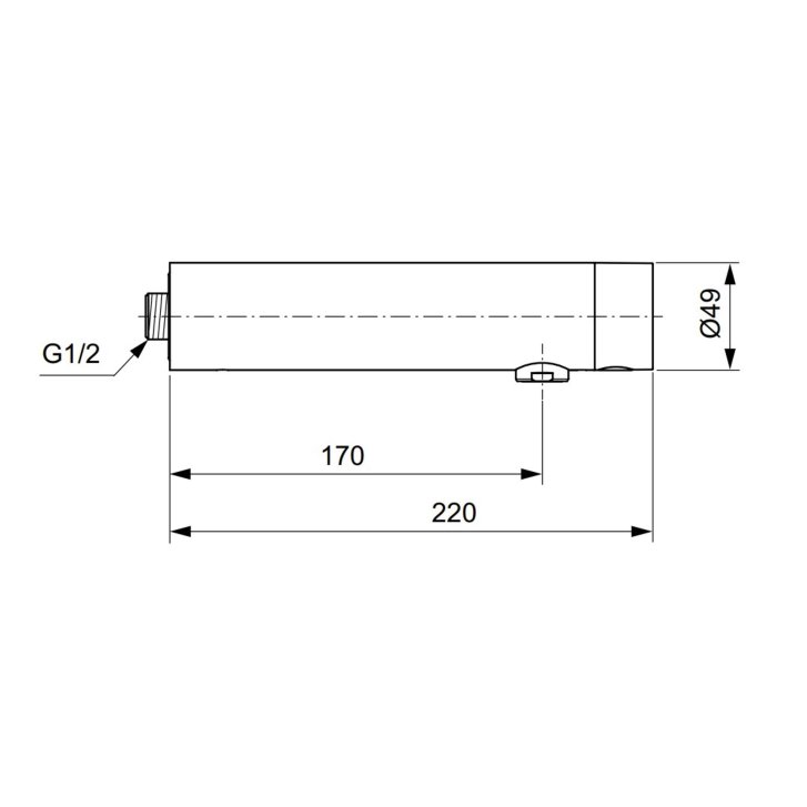 Ideal Standard SensorFlow - Senzorová umývadlová batéria, batériové napájanie, chróm A7560AA