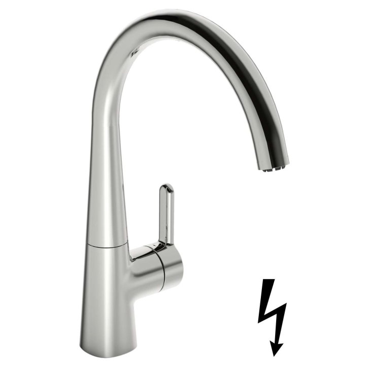 Hansa Designo - Drezová batéria, chróm 51021183