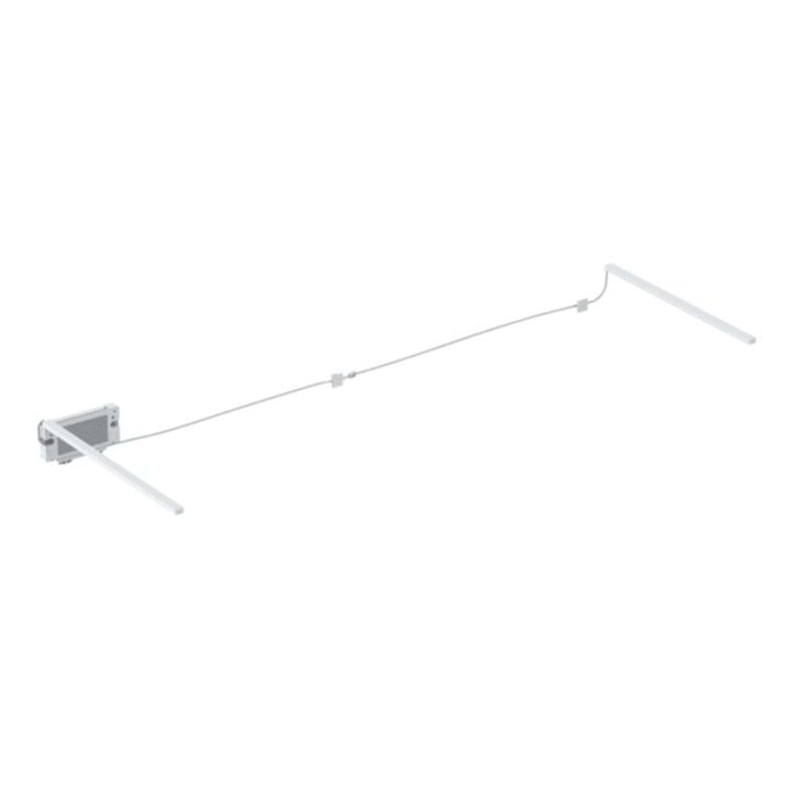 Geberit - Svetelná lišta pre zásuvku, L/P, dĺžka 350 mm 502.031.00.1