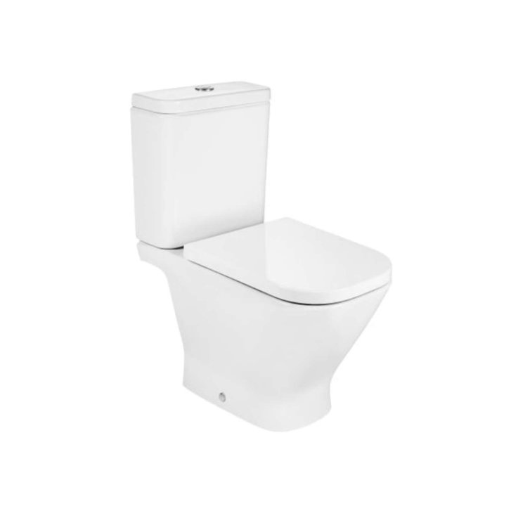 Roca The Gap - WC kombi misa, spodný odpad, biela A342478000