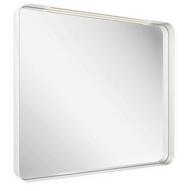 Ravak Strip - Zrkadlo s LED osvetlením, 61x71 cm, biela X000001566