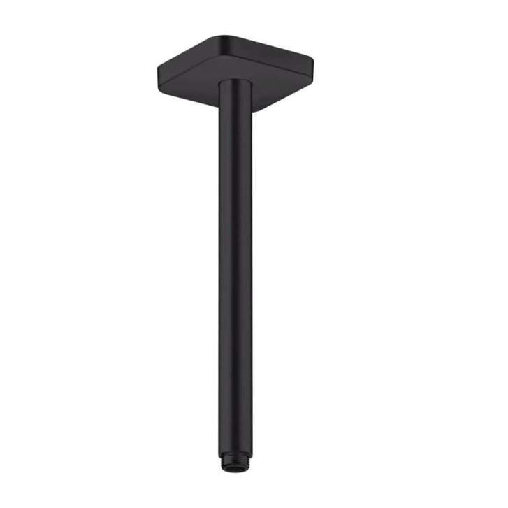 Axor - Sprchové rameno stropné, 30 cm, matná čierna 26966670