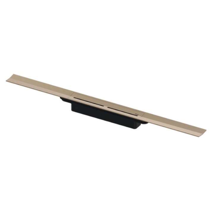 Tece TECEdrainprofile - Sprchový žľab 100 cm, kefovaná ružová zlatá 671003
