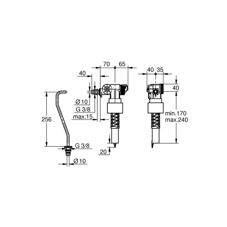 Grohe - Napúšťací ventil 37093000