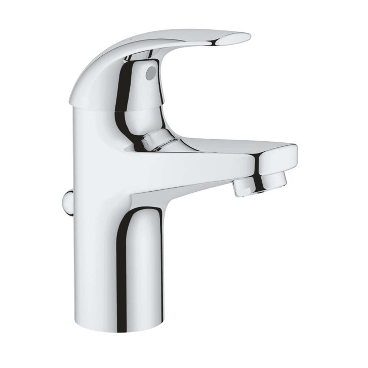 Grohe BauCurve - Umývadlová batéria s výpusťou, chróm 32805000