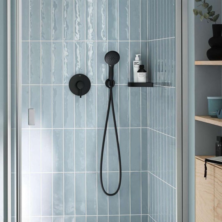 Grohe - Sprchová hadica VitalioFlex Metal Long-Life 1,5 m, čierna 27502KS1