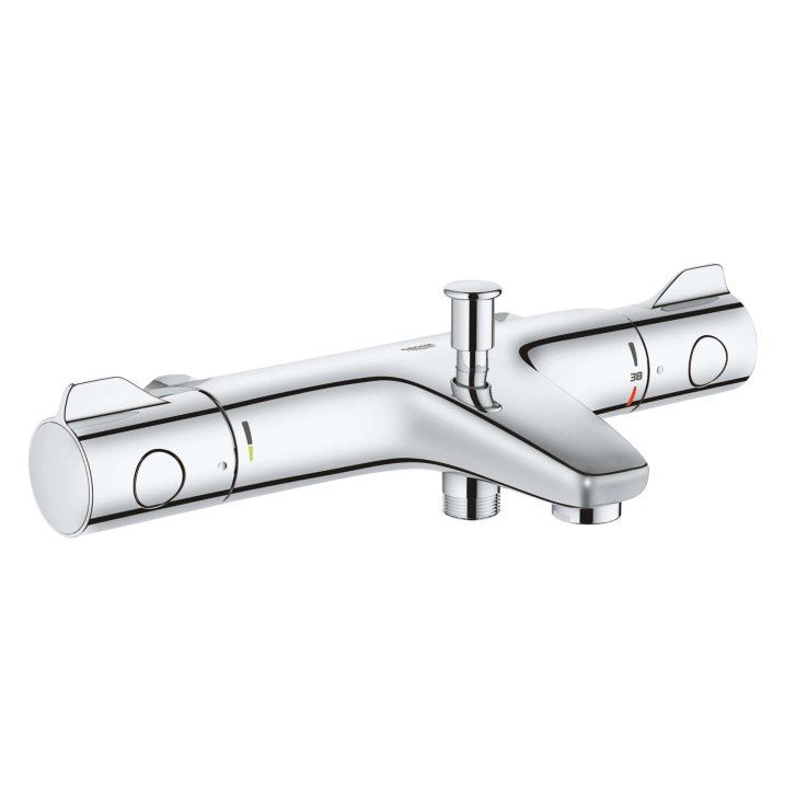 Grohe Grohtherm 800 - Termostatická vaňová batéria, chróm 34754000