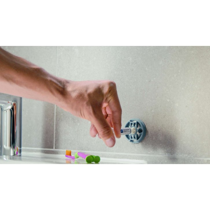 Grohe QuickFix Start Cube - Dávkovač mydla s držiakom, sklo/supersteel 41098DC0