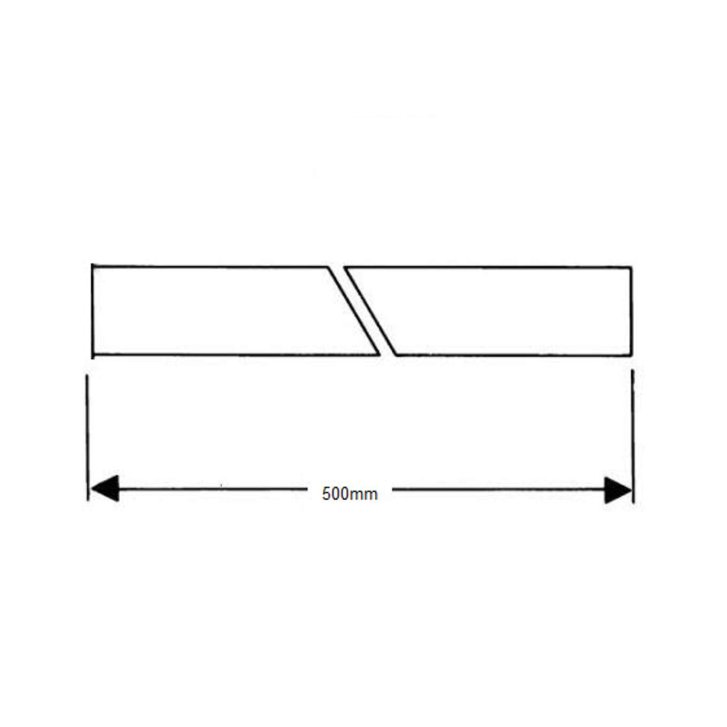 Hansgrohe - Rovná rúrka 500 mm, chróm 53493000