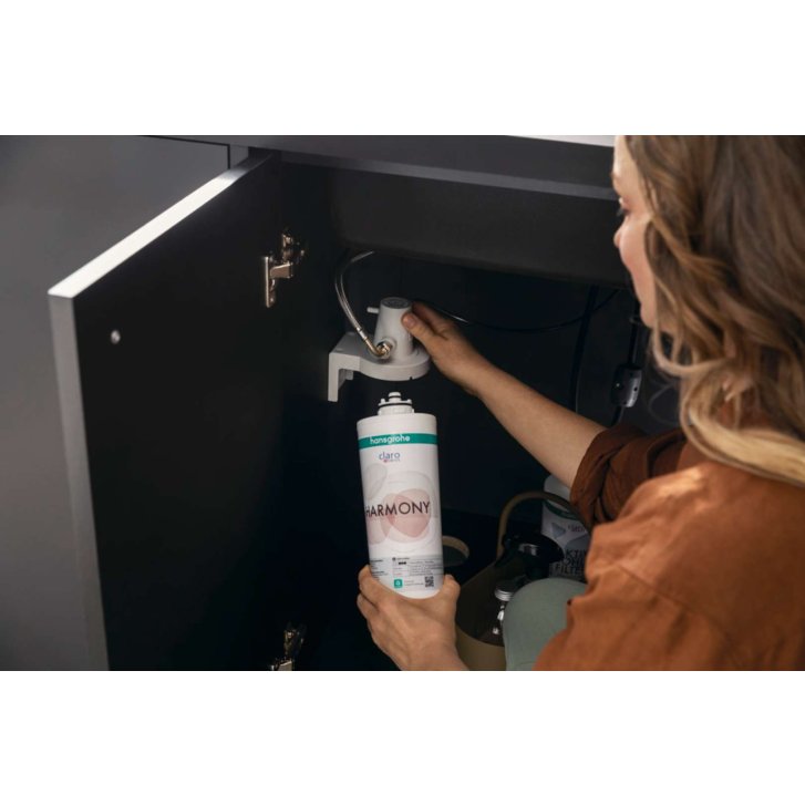 Hansgrohe Aqittura M91 - Drezová batéria s výsuvnou koncovkou a filtráciou, chróm 76801000