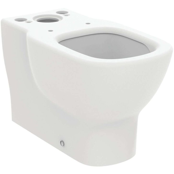 Ideal Standard Tesi - WC kombi misa, vario odpad, AquaBlade, matná biela T0082V1