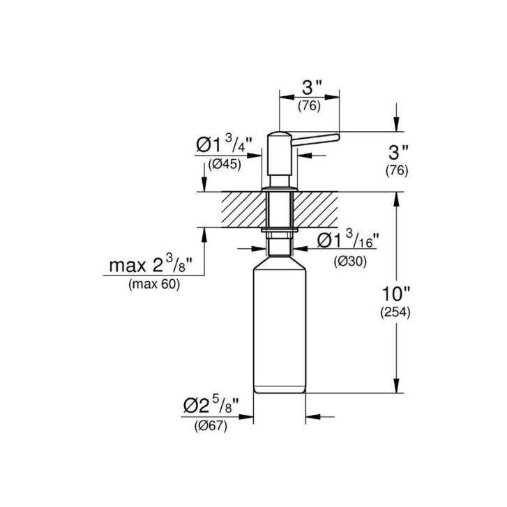 Grohe - Dávkovač umývacích prostriedkov Contemporary, chróm 40536000