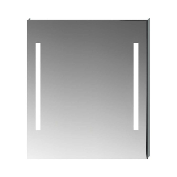 Jika Clear - Zrkadlo s LED osvetlením, 70x81 cm H4557351731441