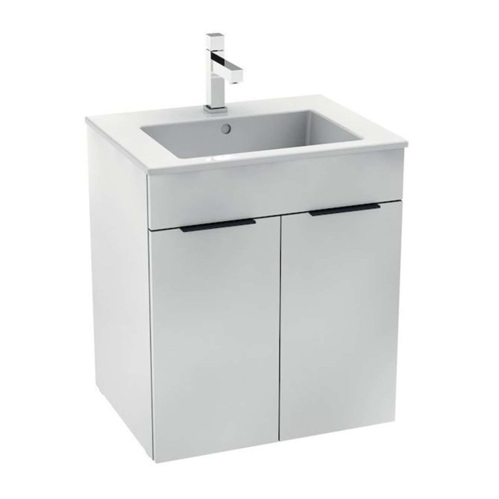 Jika Cube - Skrinka s umývadlom, 54x42x62 cm, biela H4536111763001