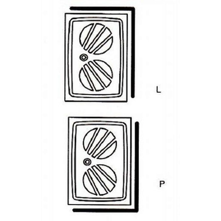 Ravak Galaxy Pro - Čelný panel SET R, pre vaničku 1100x800 mm, pravý XA83DP01010