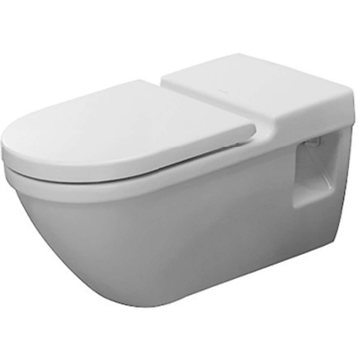 Duravit Starck 3 - Závesné WC, bezbariérové, biela 2203090000
